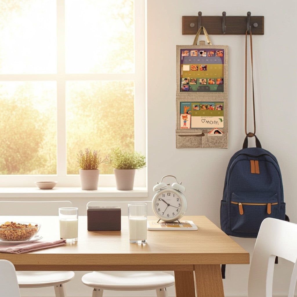 Calm & Predictable Days – Magnetic Visual Scheduler for Structured Daily Routines