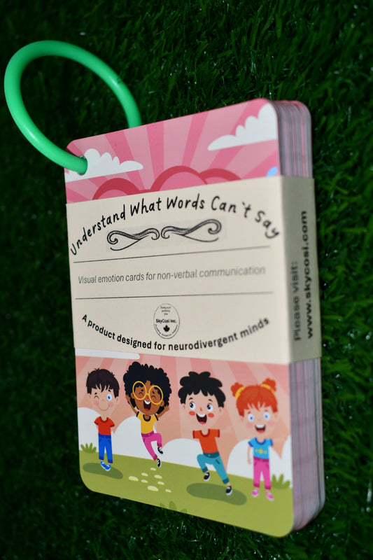 Visual Emotion Cards for Non-Verbal Communication – Designed for Neurodivergent Minds