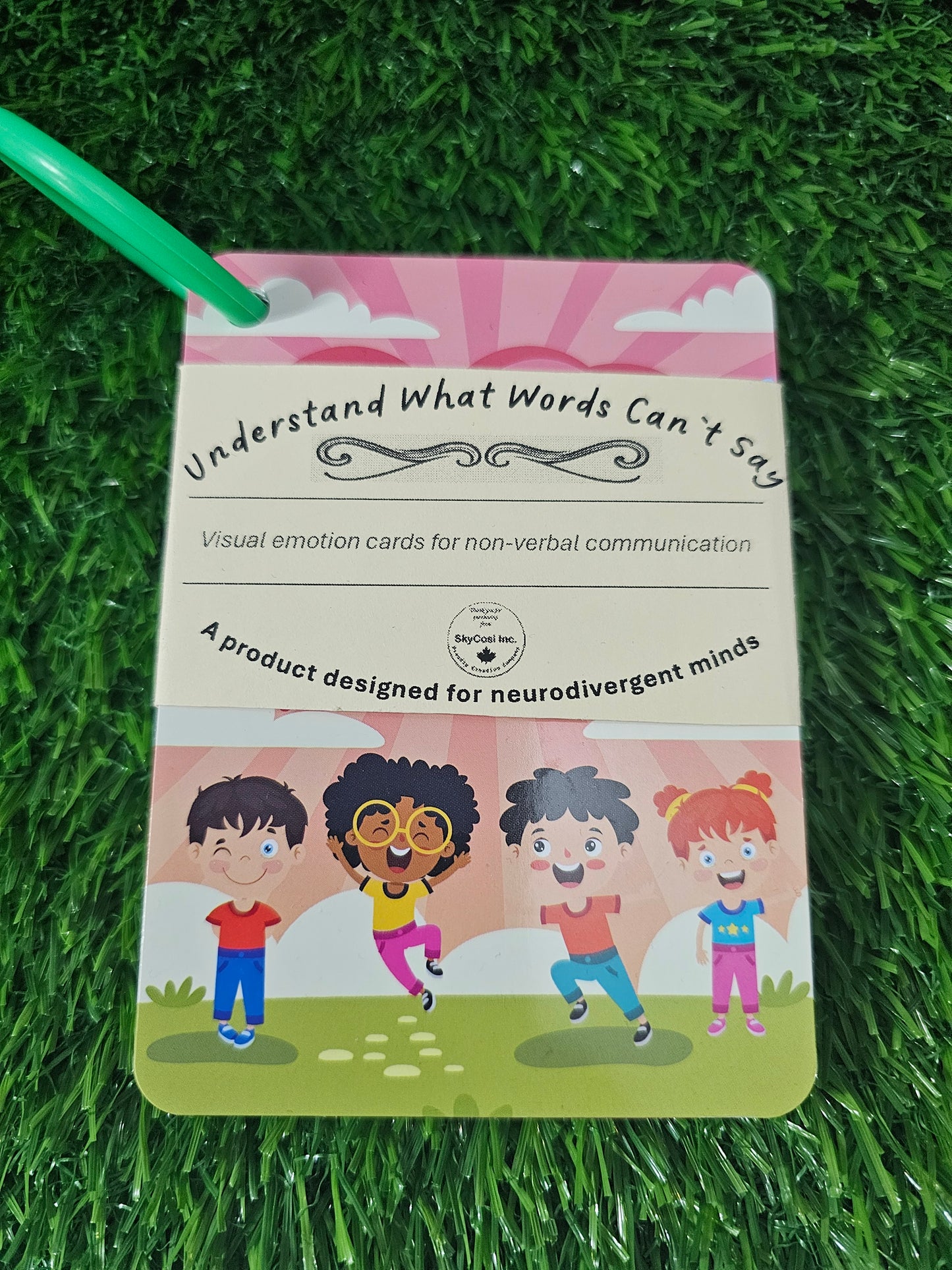 Visual Emotion Cards for Non-Verbal Communication – Designed for Neurodivergent Minds