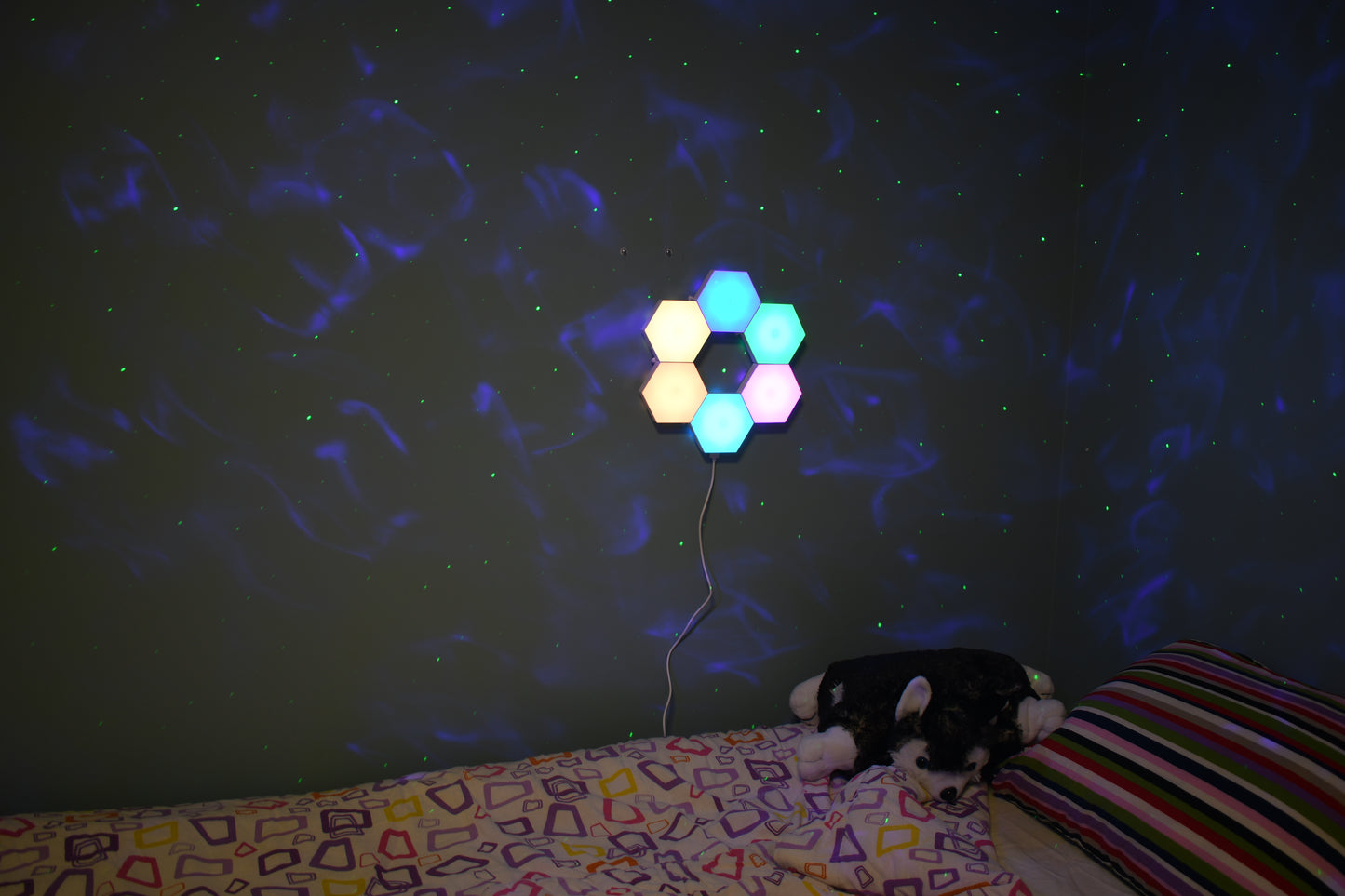 When Overwhelm Hits – Sensory Hexagon Touch Lights for Calm and Focus