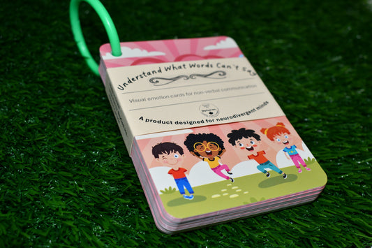Visual Emotion Cards for Non-Verbal Communication – Designed for Neurodivergent Minds