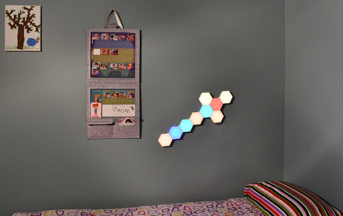 Calm & Predictable Days – Magnetic Visual Scheduler for Structured Daily Routines