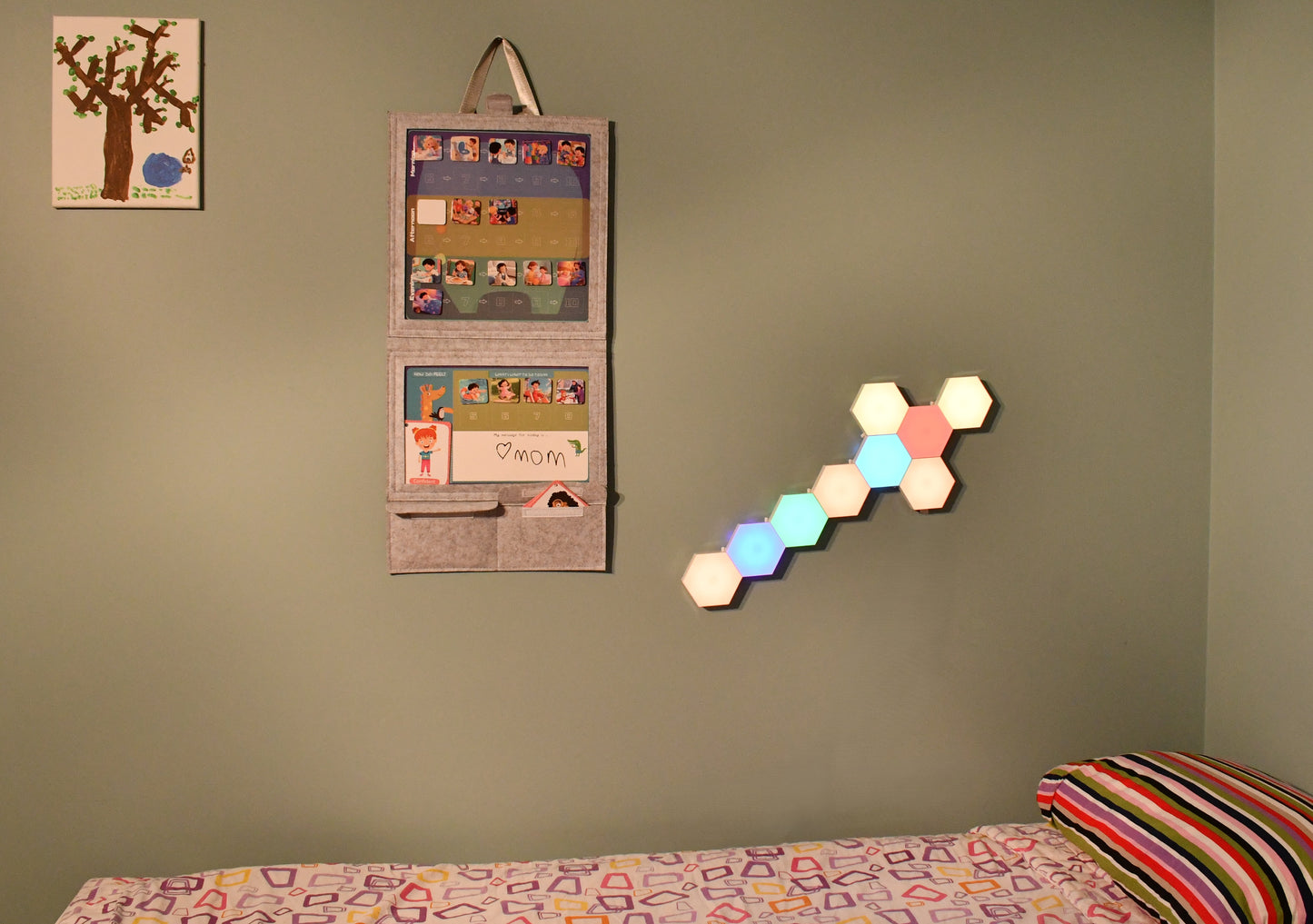 Calm & Predictable Days – Magnetic Visual Scheduler for Structured Daily Routines